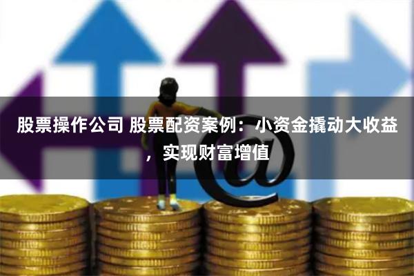 股票操作公司 股票配资案例：小资金撬动大收益，实现财富增值