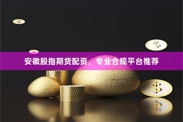 安徽股指期货配资,专业合规平台推荐