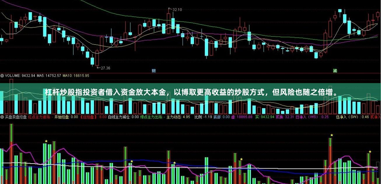 杠杆炒股指投资者借入资金放大本金，以博取更高收益的炒股方式，但风险也随之倍增。